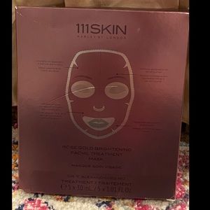 111 Skin Rose Gold Brightening Facial Treatment Masks